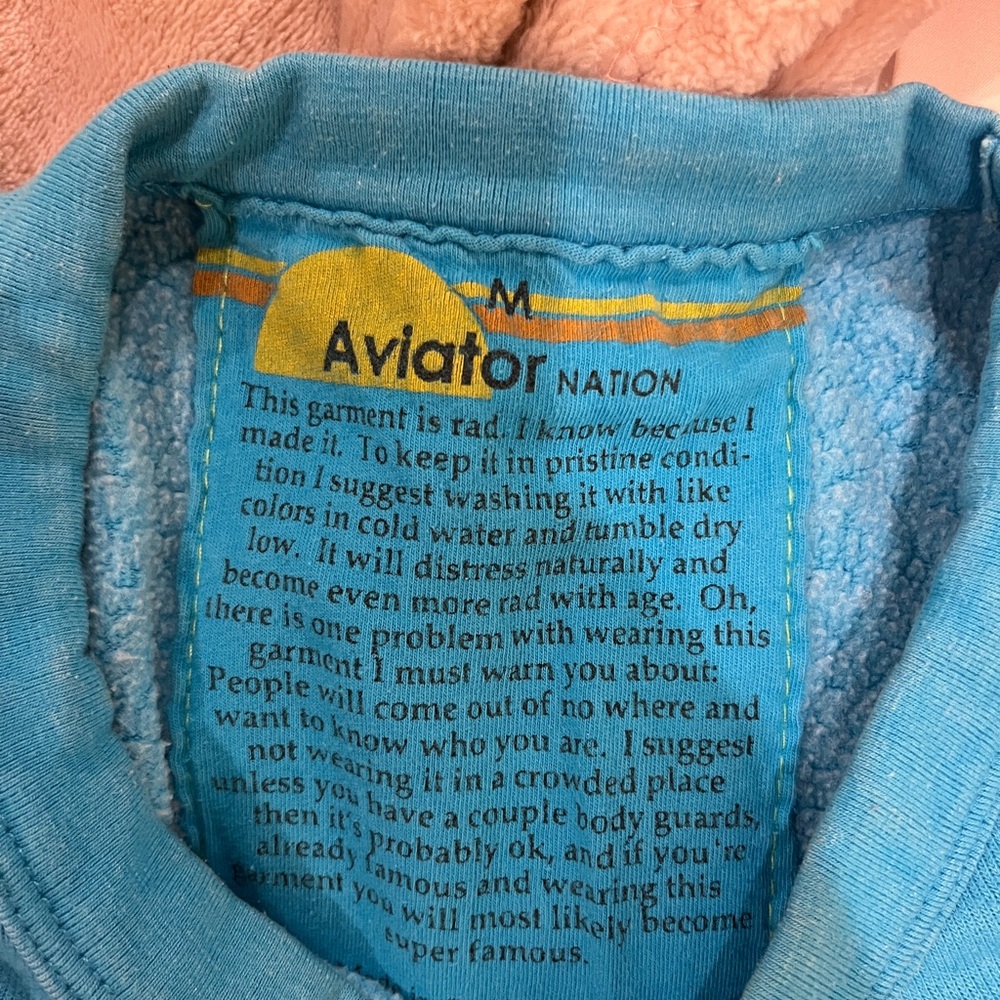 Aviator Nation 5 Striped Collection Pullover